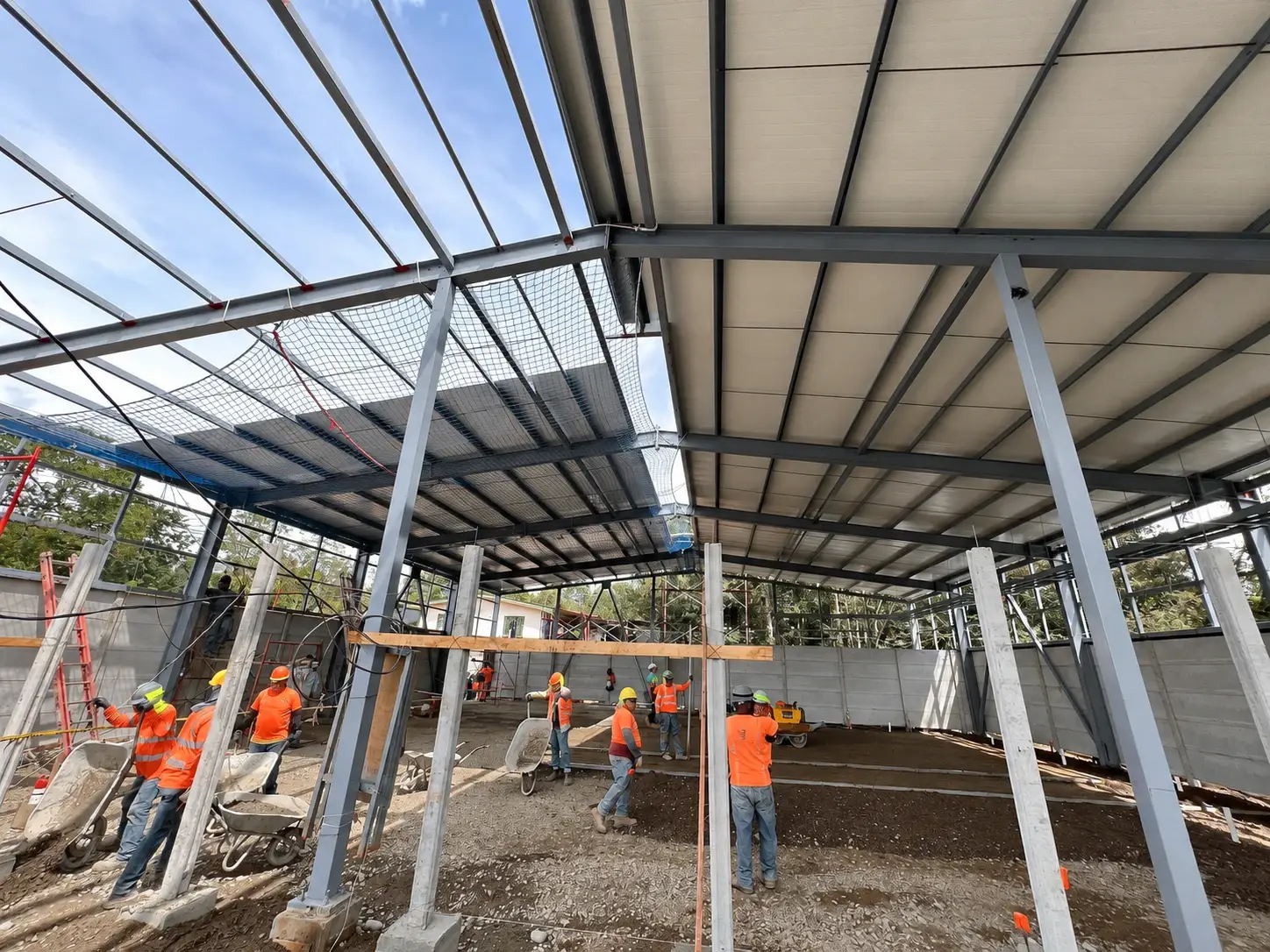 Obra de construcción en proceso, Méndez Arquitectos