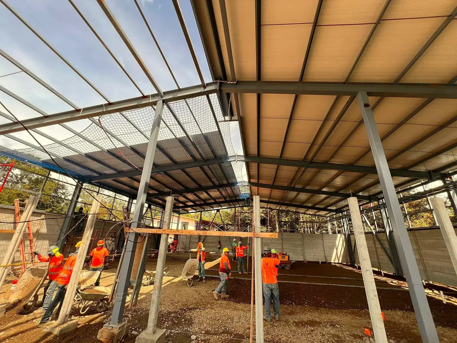 Obra de construcción en proceso, Méndez Arquitectos